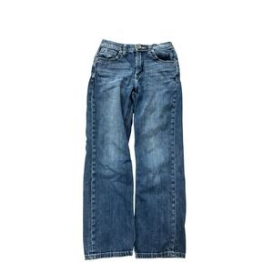 BKE Conner Straight Jeans Kids Size 12 Blue Denim
